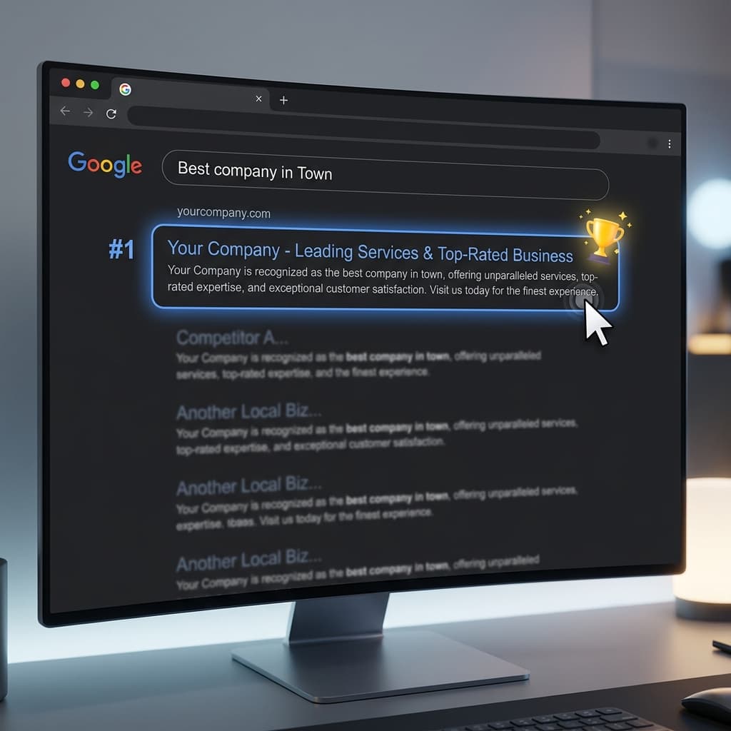 Google Search Engine Ranking #1 Result